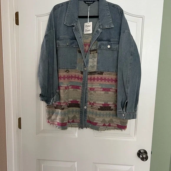 DAVI & DANI Blue Jean Jacket - Picture 2 of 6
